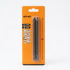 High-Quality Planer Blade Set displayed in a packaging with BLACK bits for precision wood cutting and carpentry tasks.