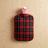 Hot Water Bottle with Fleece Cover