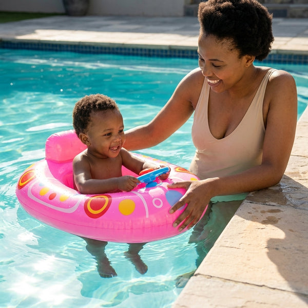 Inflatable Baby Seat Swimming Ring Float