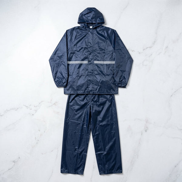 210T Waterproof PU Coated Polyester Taffeta Fabric raincoat and pants set