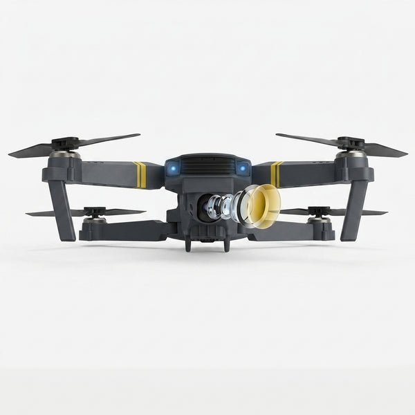 998 PRO 4K Dual Camera Foldable Drone with dual cameras and foldable design for smooth aerial photography.
