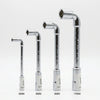 Pipe Socket Wrench L-Shaped set including 6MM, 8MM, 9MM, and 17MM tools for automotive repair.