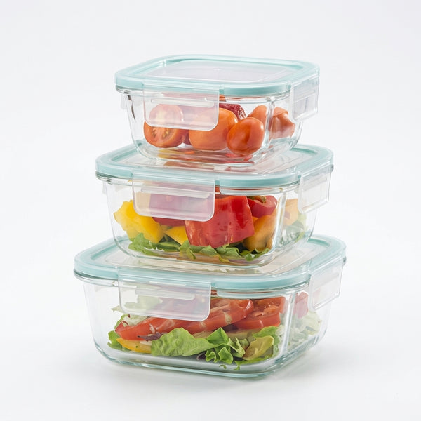 Borosilicate Glass Food Storage Containers