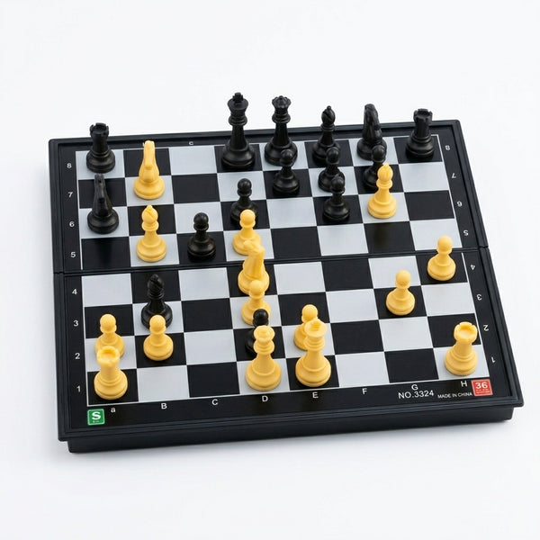 Portable Beginners Magnetic Chessboard Game