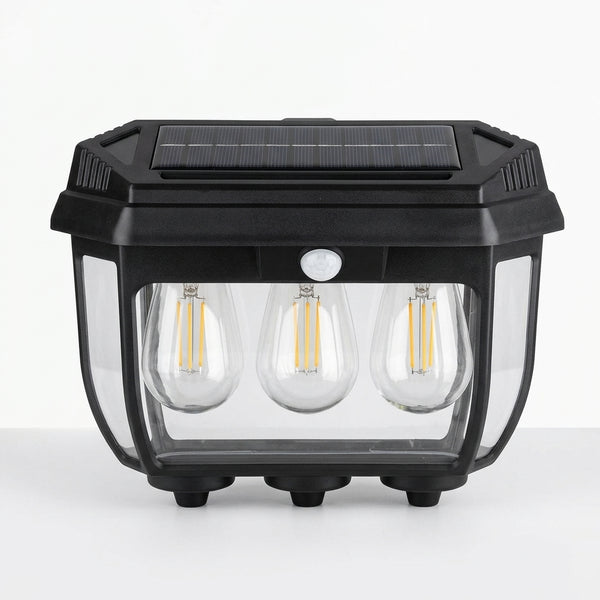 Outdoor Solar Human Body Sensor Wall Lamp