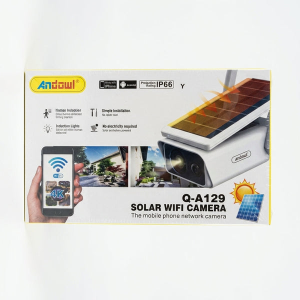 Outdoor Waterproof Solar Wi-Fi Security Camera