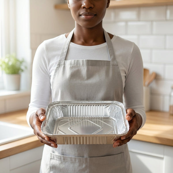 Heavy Duty Rectangular Aluminium Foil Roasting Tray