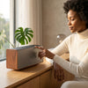 Portable Wooden Design Speaker with Wireless Bluetooth
