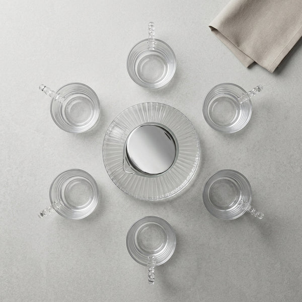 Clear 7 Piece Water Set