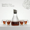 Clear 7 Piece Water Set