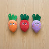 Vegetable & Fruit Plush Squeaky Dog Toy