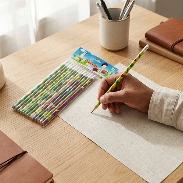 HB Wooden Pencils - 24PCS Bulk Pack
