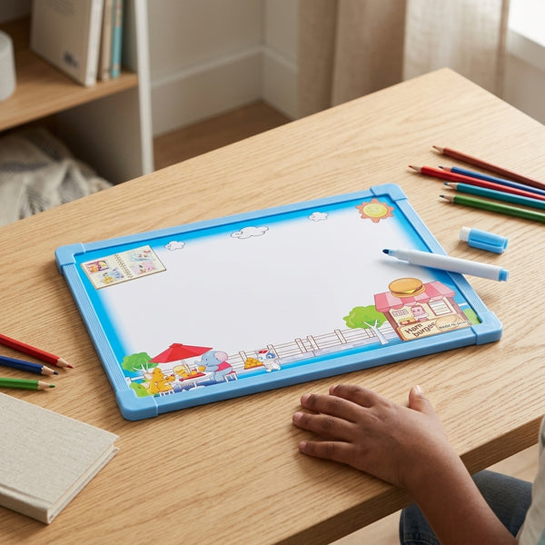 PP Frame Kids Magnetic Whiteboard Drawing Board