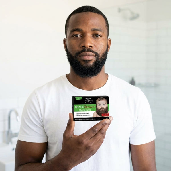 Beauty Men Beard Growth Soap & Grooming Kit