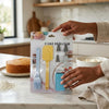 Baking Set with Piping Bag, Nozzles, Spatula & Brush