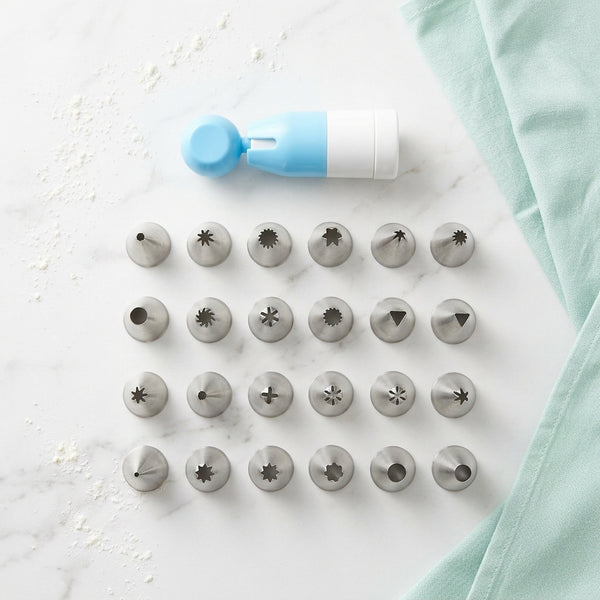 18-Piece Cake Decorating Icing Nozzle Set
