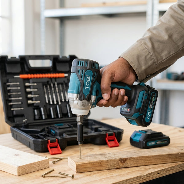 Cordless Drill & Tool Accessory Set