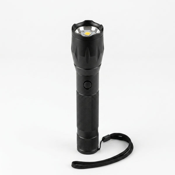 800 Lumens Rechargeable Tactical LED Flashlight