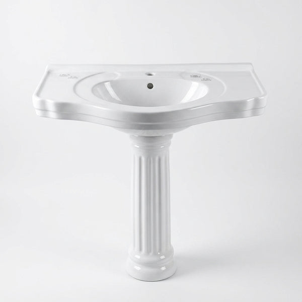 Classic Pedestal Bathroom Basin