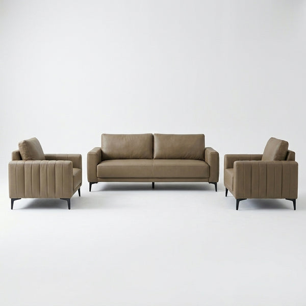 Modern 3-Piece Upholstered Lounge Suite