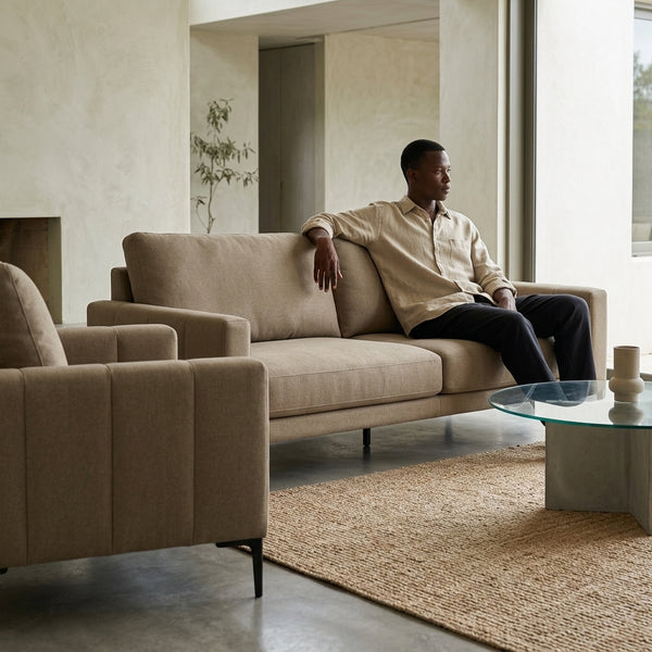 Modern 3-Piece Upholstered Lounge Suite
