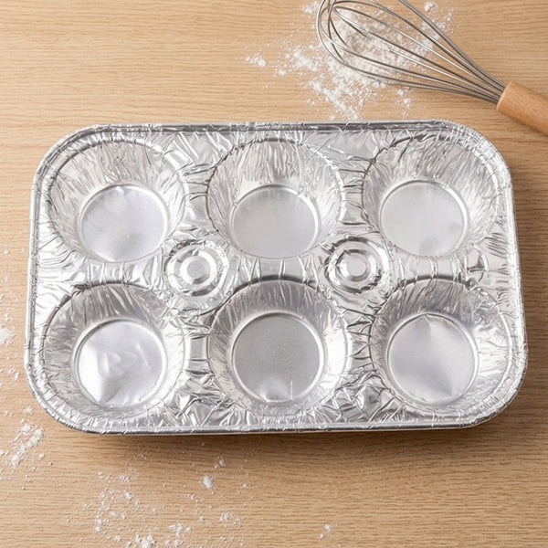 Non Toxic Aluminium Cup Cak Foil Tray