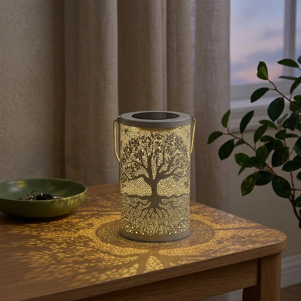 Vintage Retro Solar LED Lantern