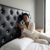 Luxury Tufted Upholstered Headboard