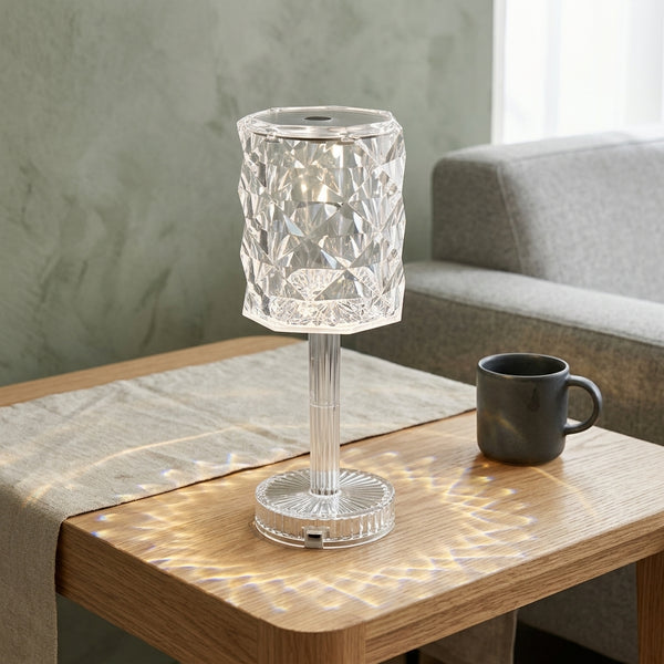 Crystal Rose Table Lamp