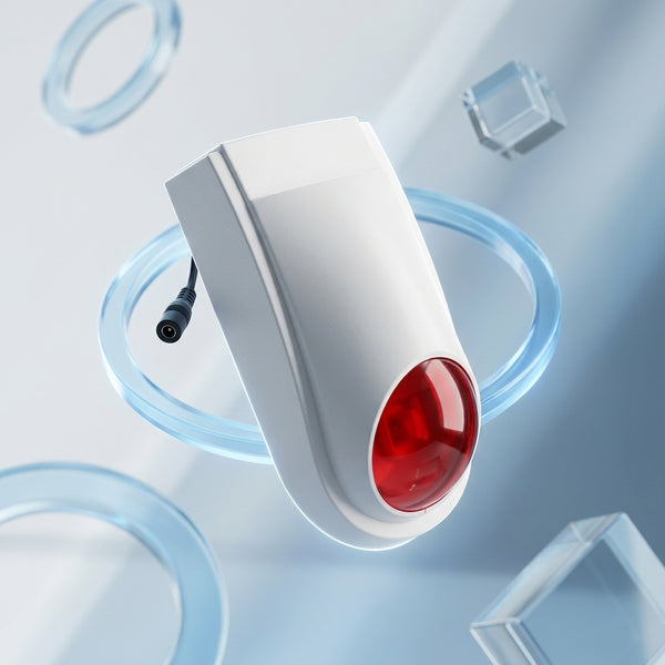 Outdoor Flash and Sound Siren Alarm System