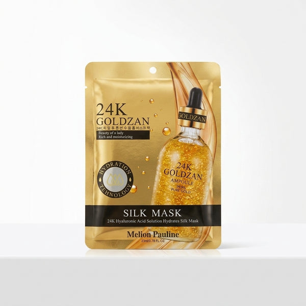 10pcs 24k Gold Facial Mask – Gold Facial Sheet Mask Set