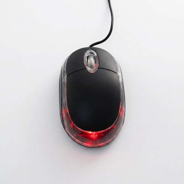 3D Optical LED Ergonomic Wired USB Mouse