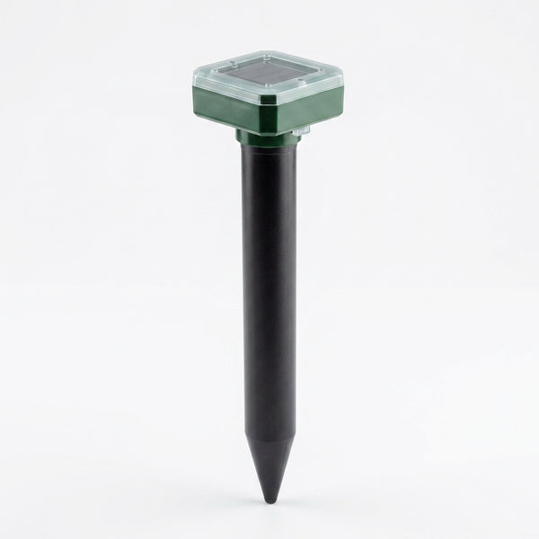 2 Pack Solar Mole Repeller - Animal Friendly Garden