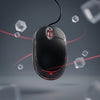 3D Optical LED Ergonomic Wired USB Mouse