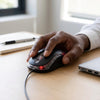 3D Optical LED Ergonomic Wired USB Mouse