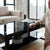 Risque Coffee Table with Modern Glass Design
