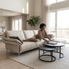 Brown PU Leather Daybed Couch with Comfortable Seating