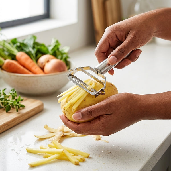 Stainless Steel Handheld Vegetable & Fruit Peeler
