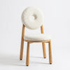 Bouclé Donut Chair for Home Living