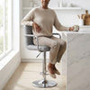 Modern Kitchen Stool with Armrests