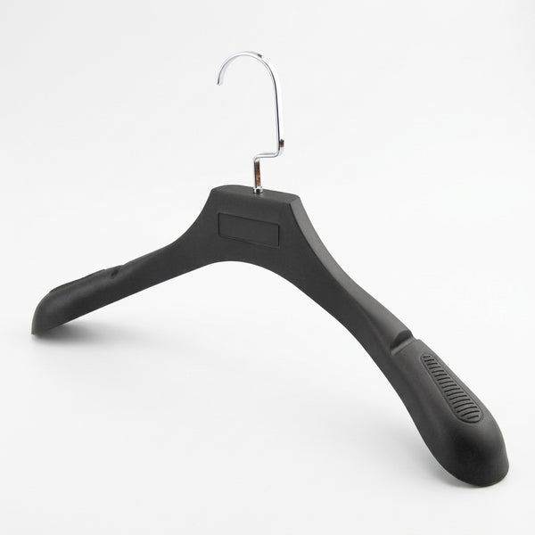 Wide Plastic Hanger with Anti Slip Surface