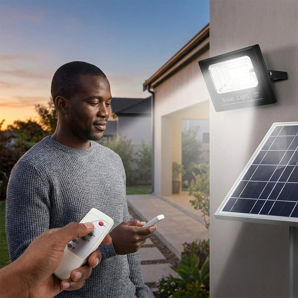 10W Solar LED Flood Light