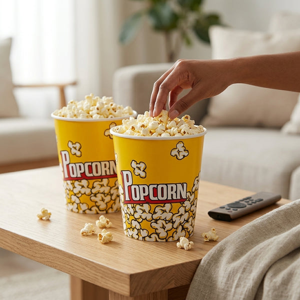 Paper Popcorn Cups | Party Snack Cups