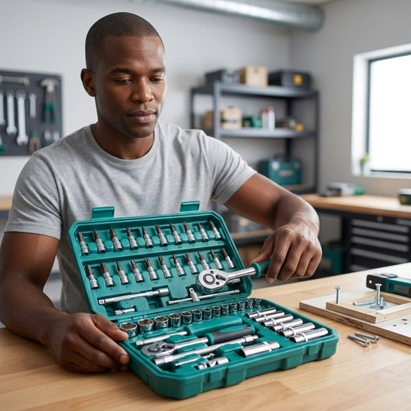 1/4 inch Socket Set - 53 Piece– Comprehensive Mini Tool Kit