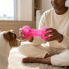 TPR Spiky Bone Dog Chew Toy with Squeaker