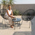 3 Piece Outdoor Acapulco Chairs Set