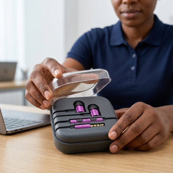 Compact True Wireless Bluetooth Earbuds