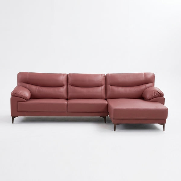 Nebula L-Shaped Leather Sofa with Premium Comfort and Style