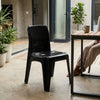 Heavy Duty Plastic Chair with Comfortable Ergonomic Design