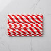 12-Piece Eco-Friendly Disposable Paper Straw Set